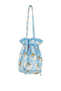 Magnolia Plates Baby Blue Cotton Vanity Bag