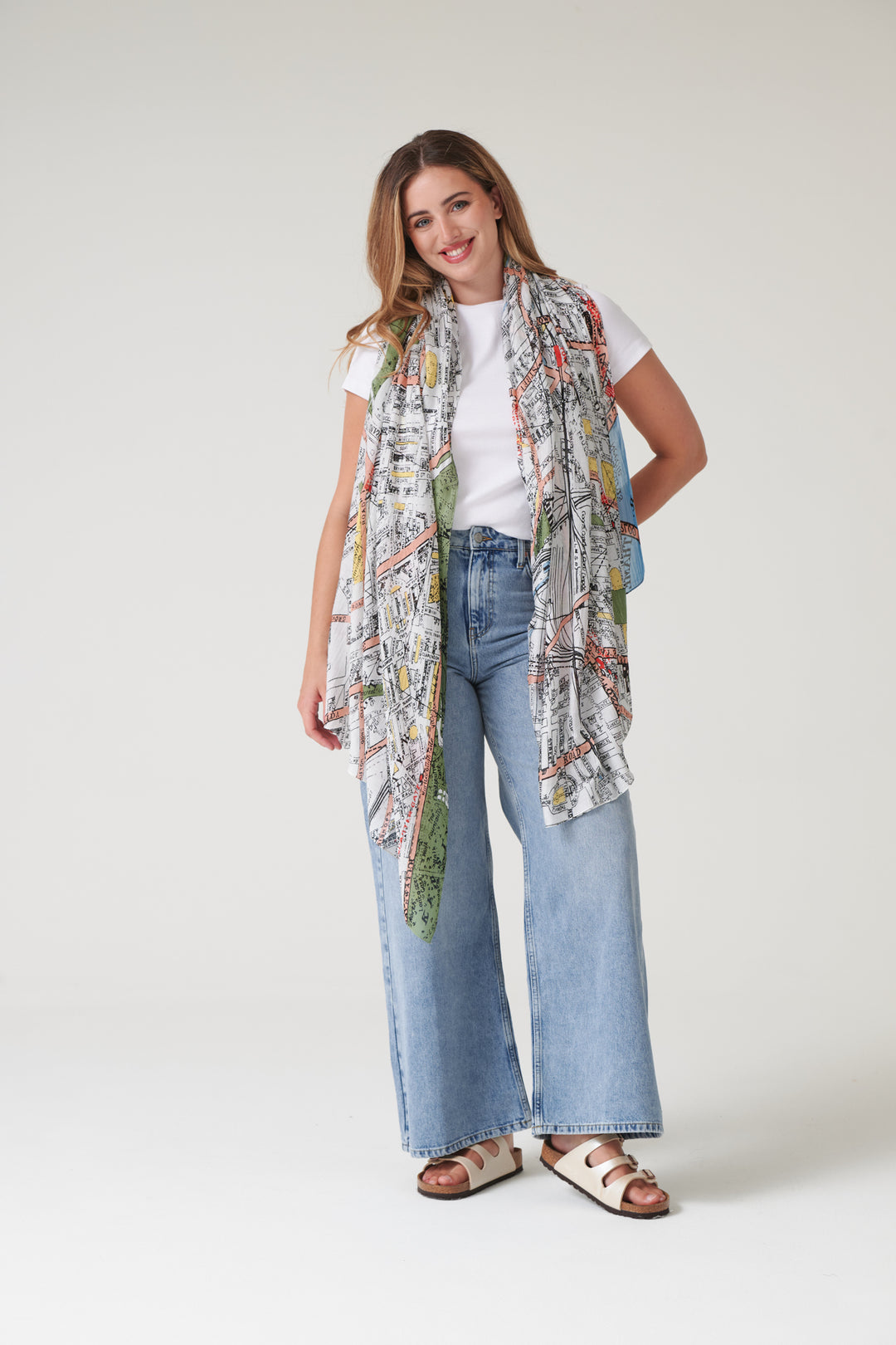 London Map Scarf
