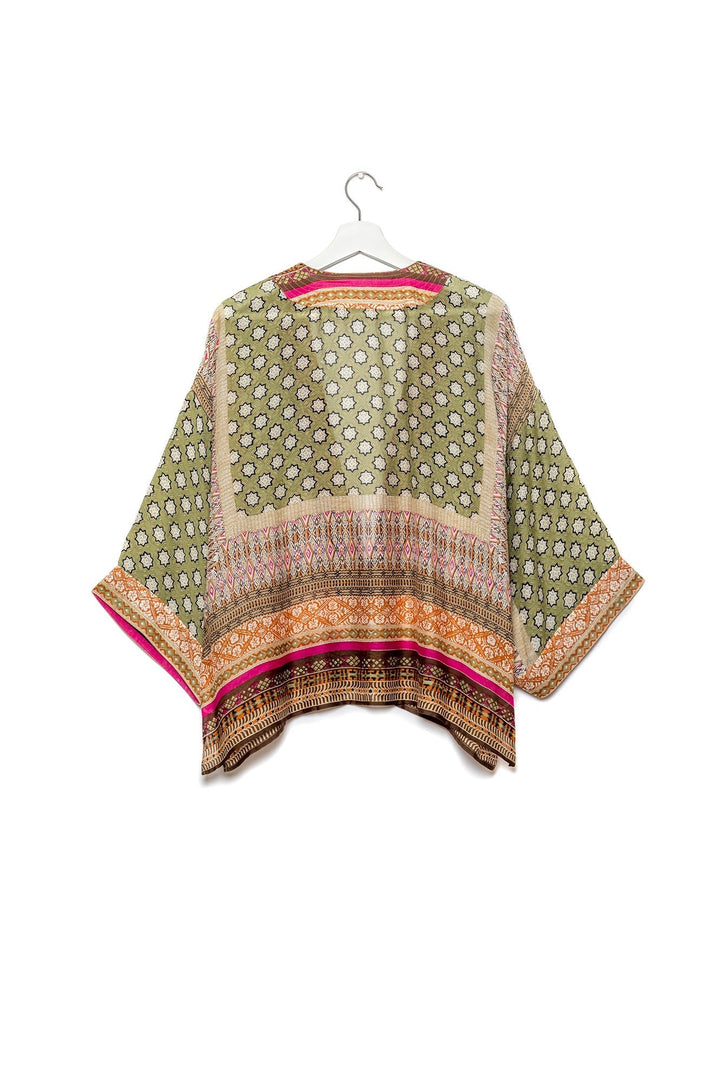Moorish Green Kimono - One Hundred Stars