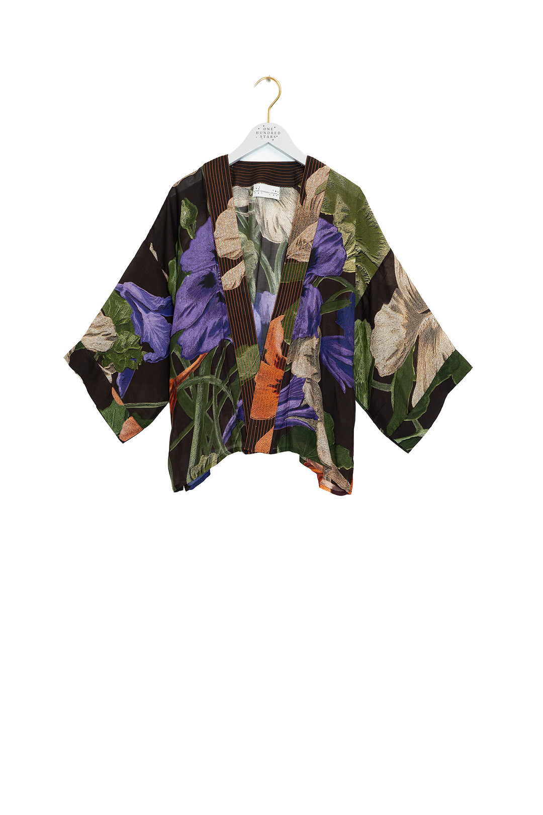 Nasturtium Black Kimono
