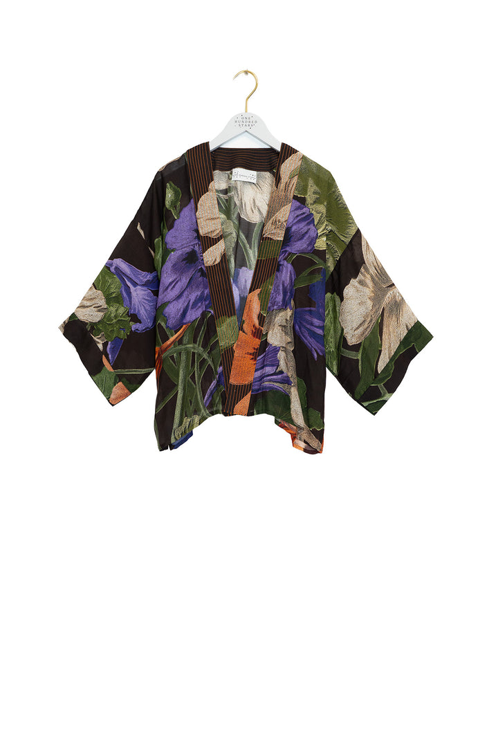 Nasturtium Black Kimono