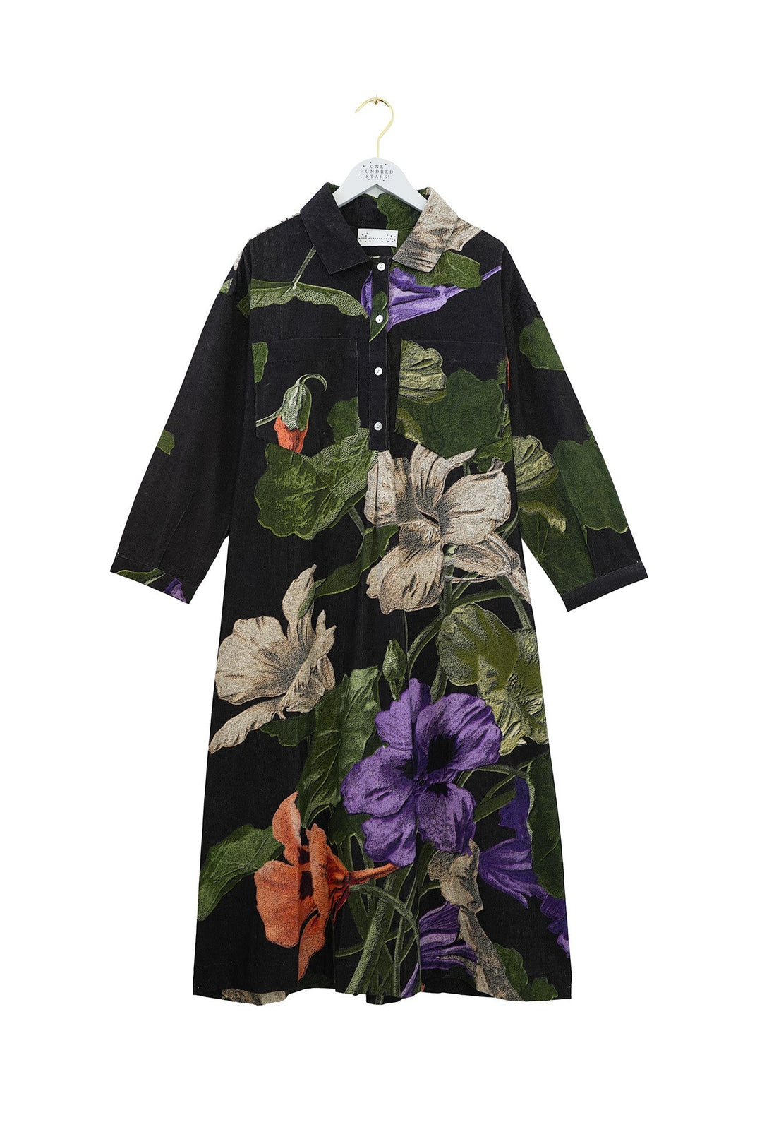 Nasturtium Black Pocket Dress