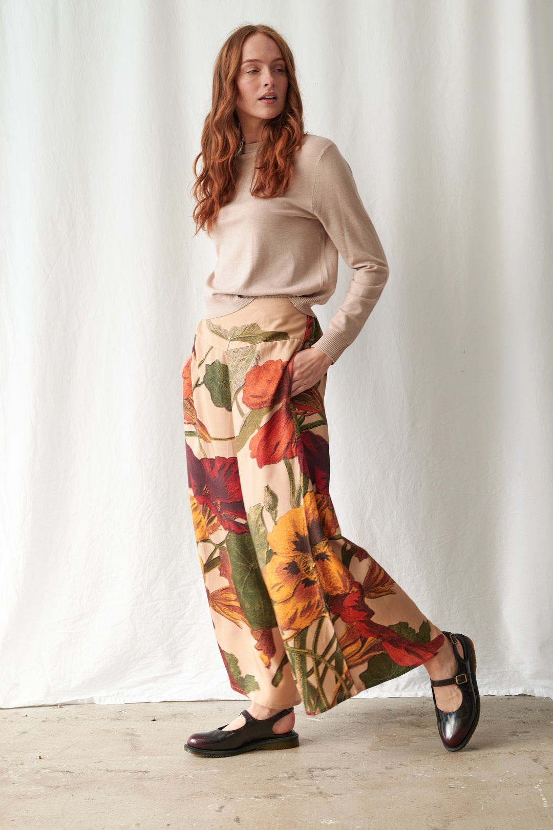 Nasturtium Fawn Palazzo Pants