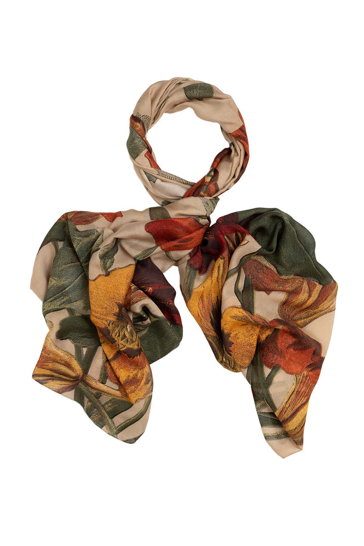 Nasturtium Fawn Scarf
