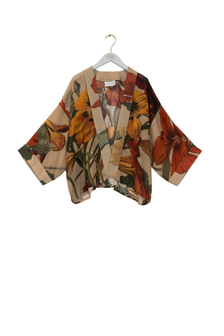 Nasturtium Fawn Kimono
