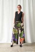 Nasturtium Black Palazzo Pants