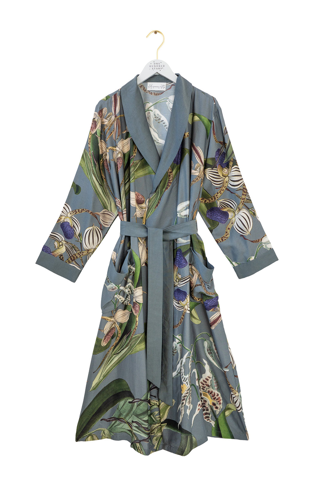 Orchid Grey Gown