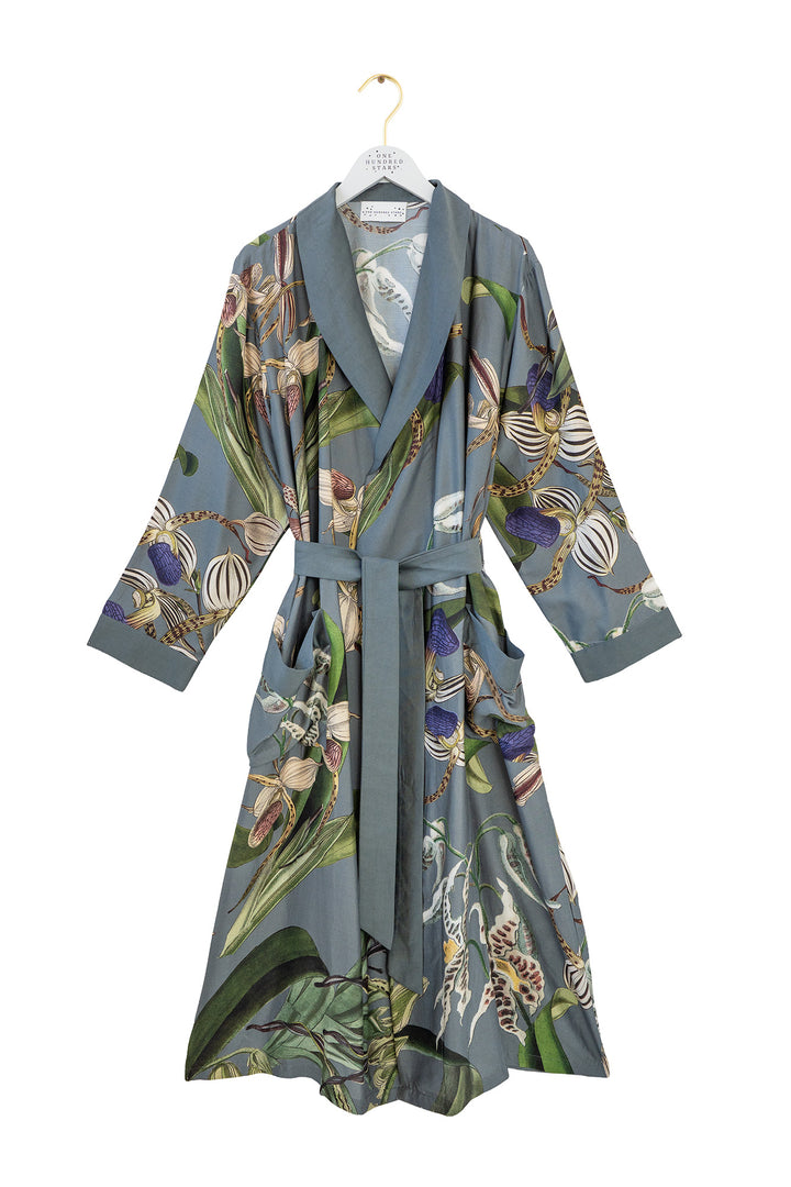 Orchid Grey Gown