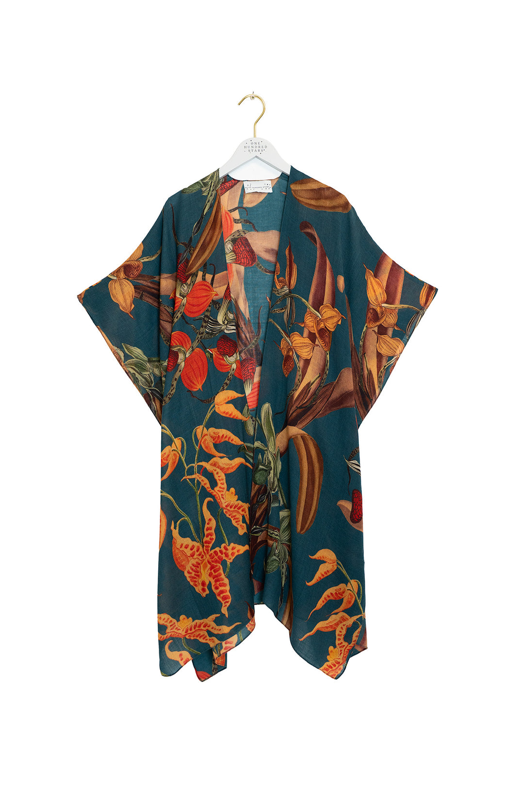 Orchid Teal Wool Throwover