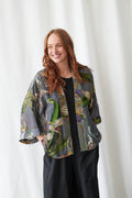 Orchid Grey Kimono