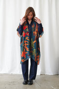 Orchid Teal Wool Throwover