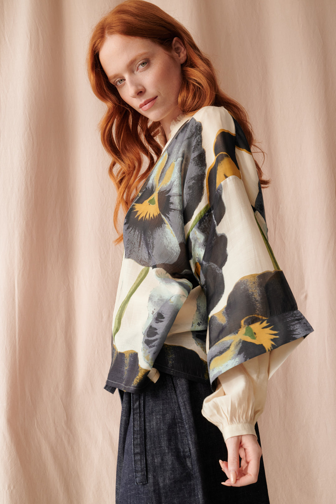 Pansy Kimono