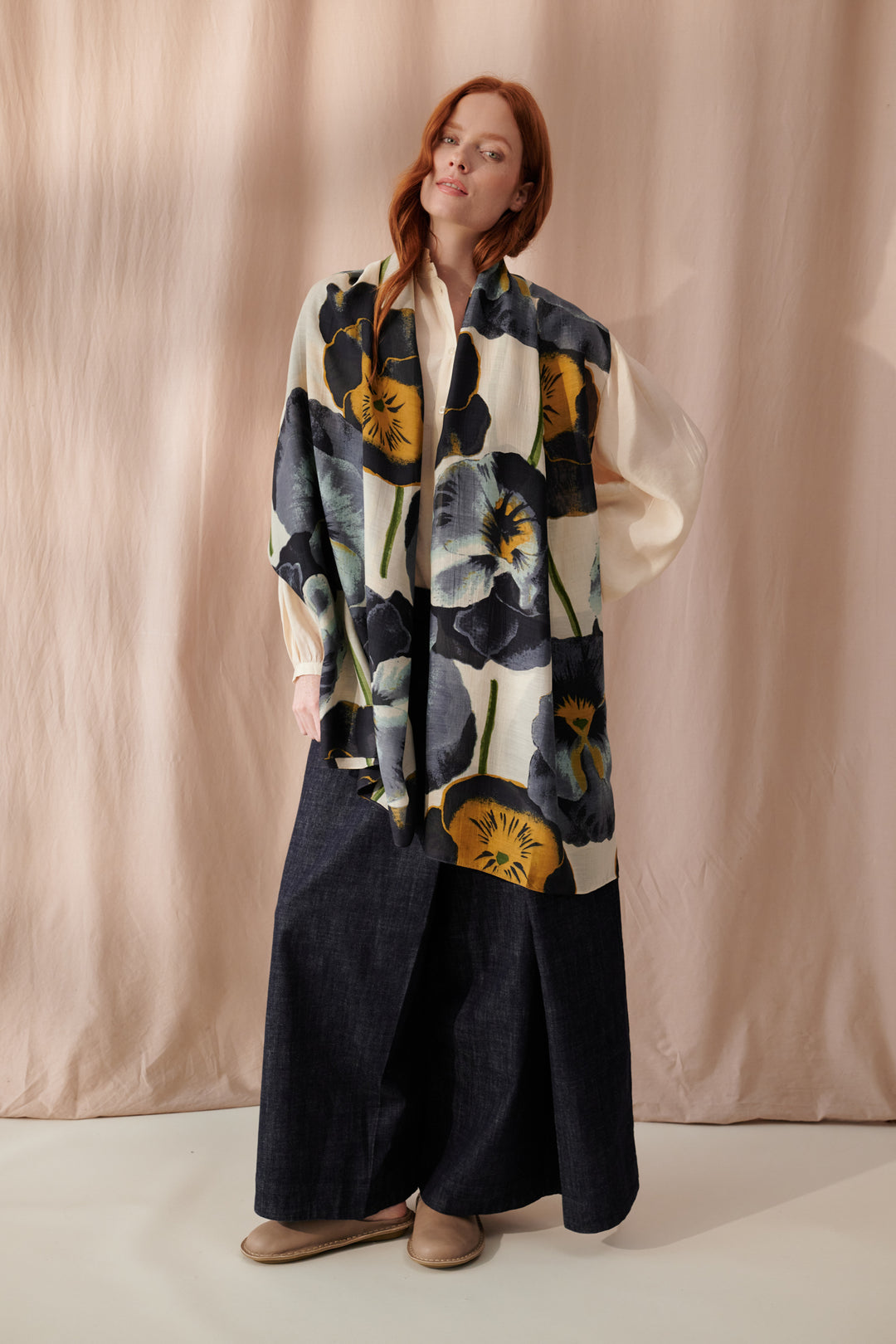Pansy Scarf