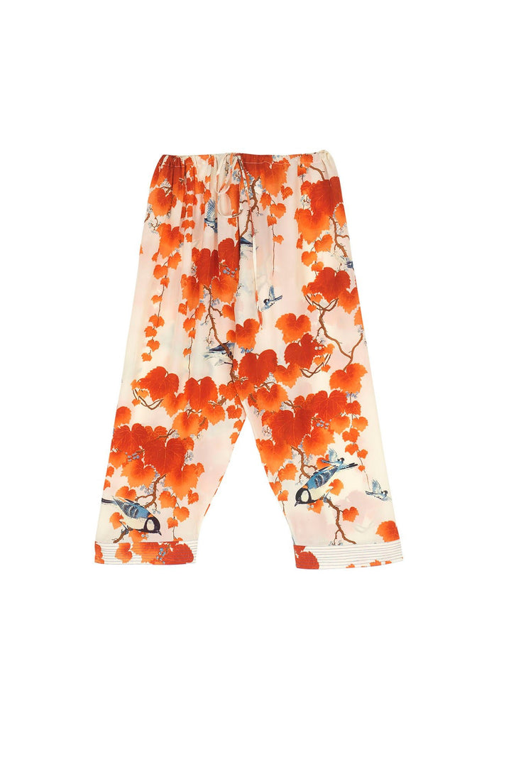 Acer Red Crepe Lounge Pant
