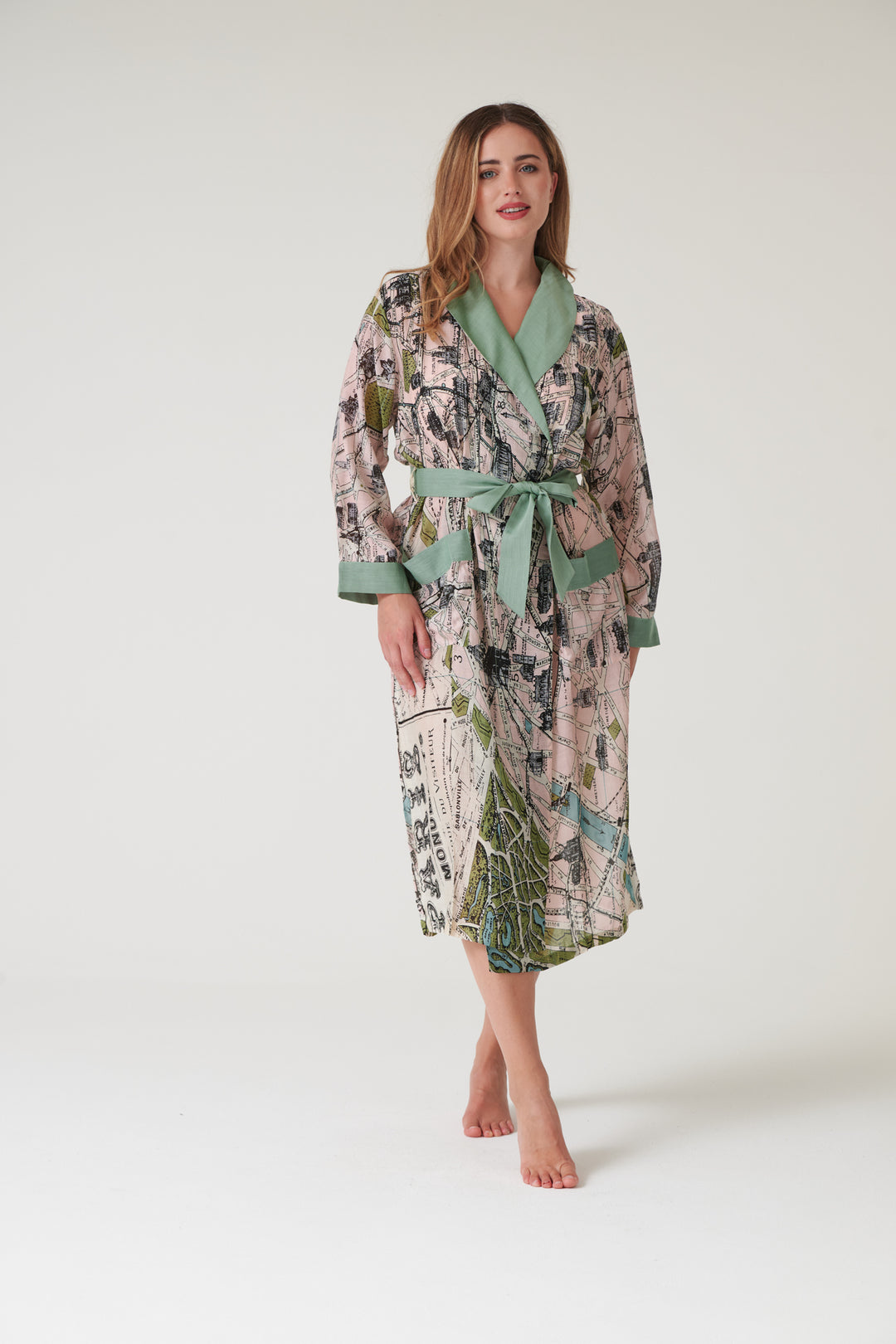 Paris Map Gown