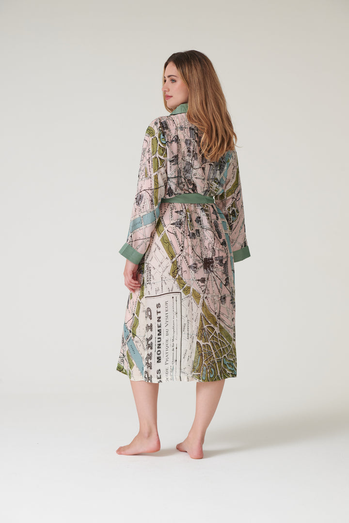 Paris Map Gown