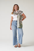 Paris Map Scarf