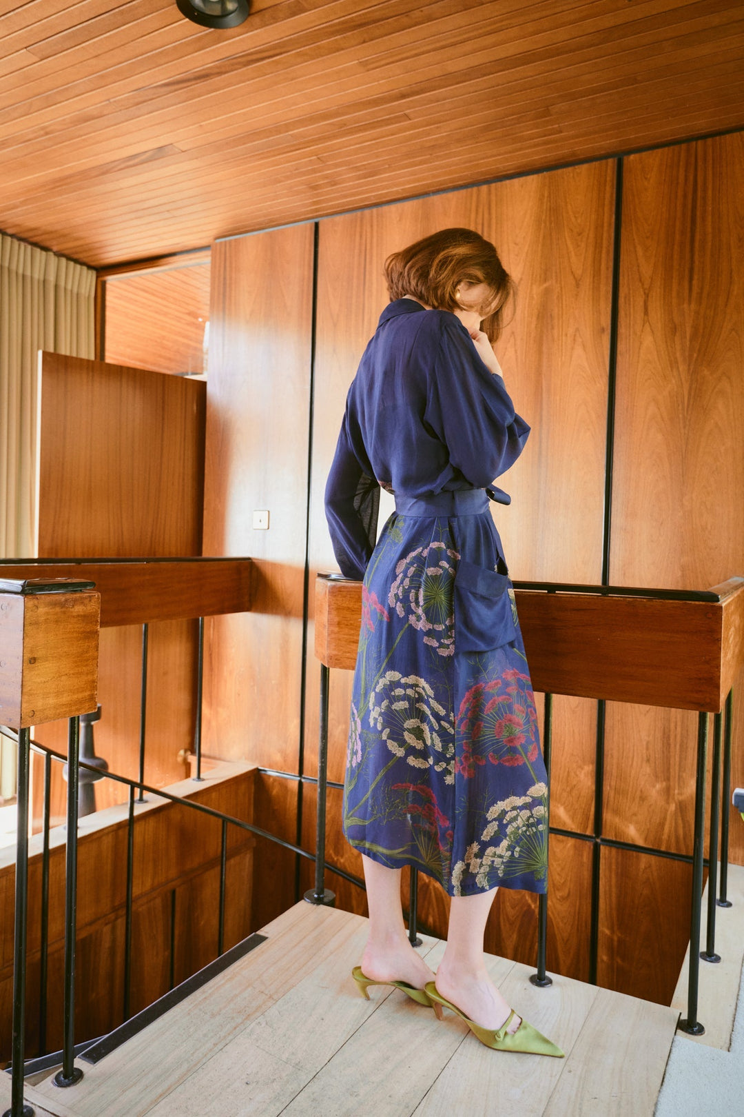 Parsley Seed Navy Gown