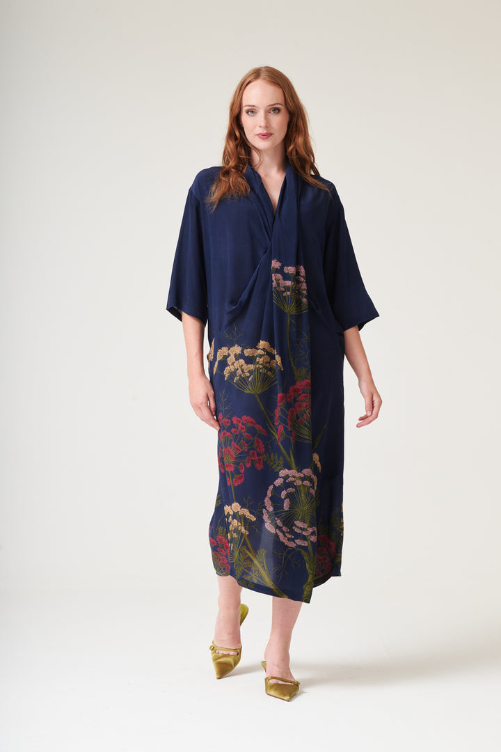 Parsley Seed Navy Rachel Dress