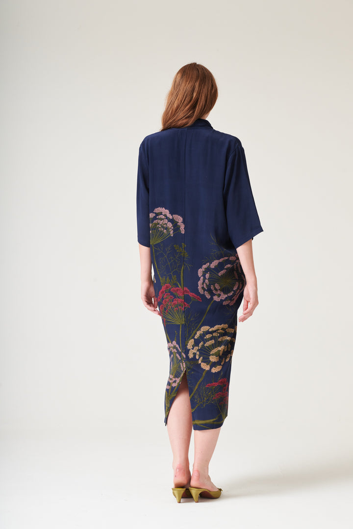 Parsley Seed Navy Rachel Dress