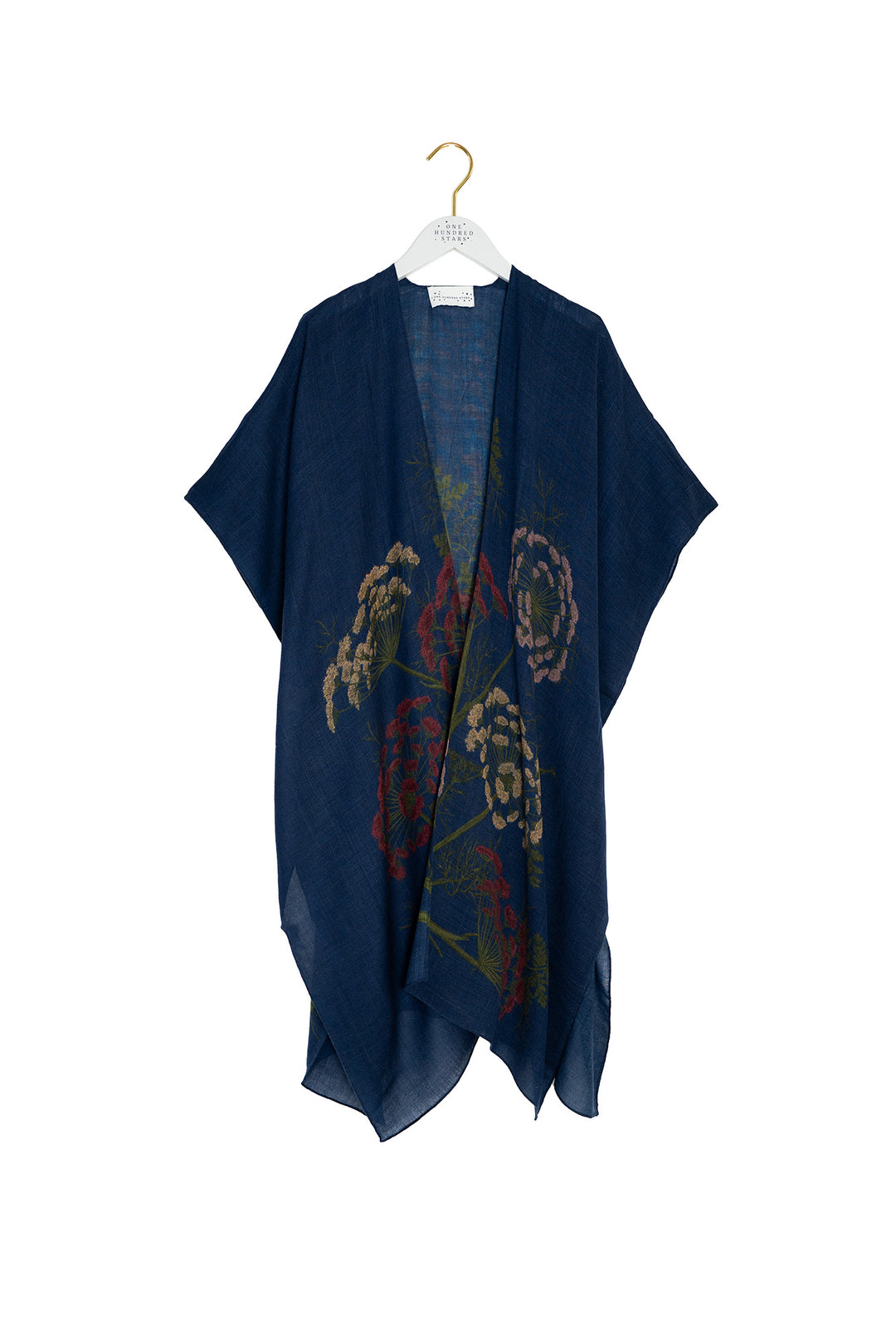 Parsley Seed Navy Wool Throwover