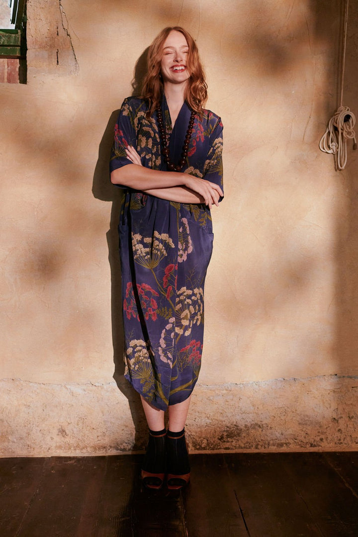 Parsley Seed Navy Rachel Dress