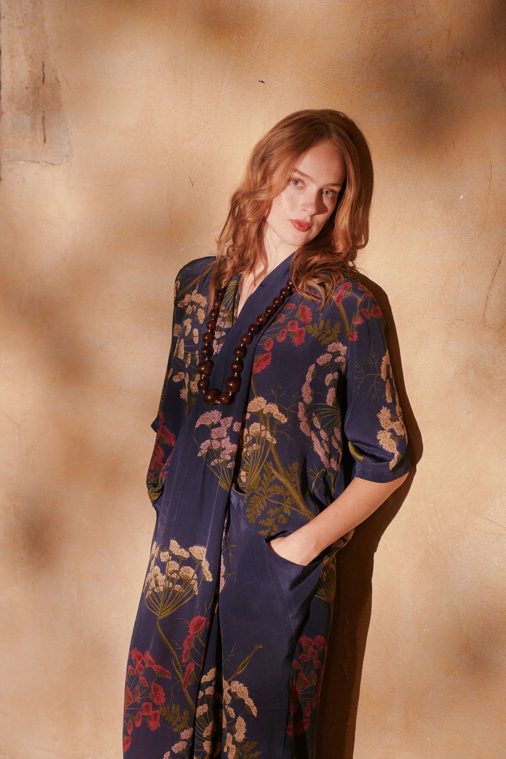 Parsley Seed Navy Rachel Dress