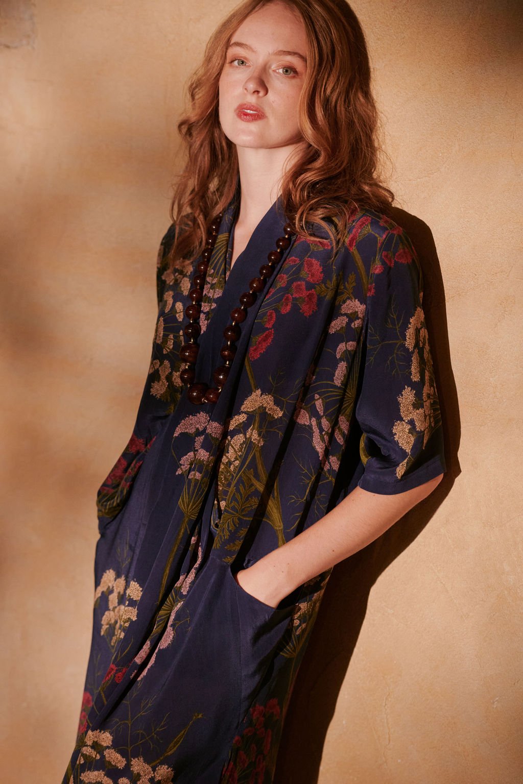 Parsley Seed Navy Rachel Dress