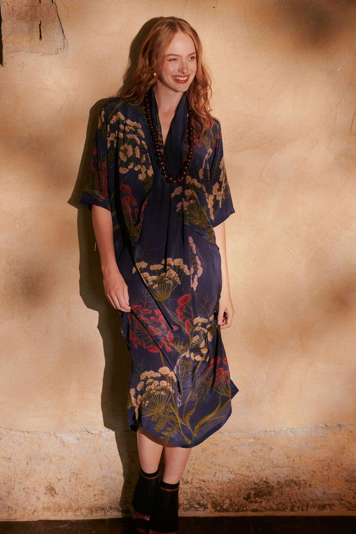 Parsley Seed Navy Rachel Dress