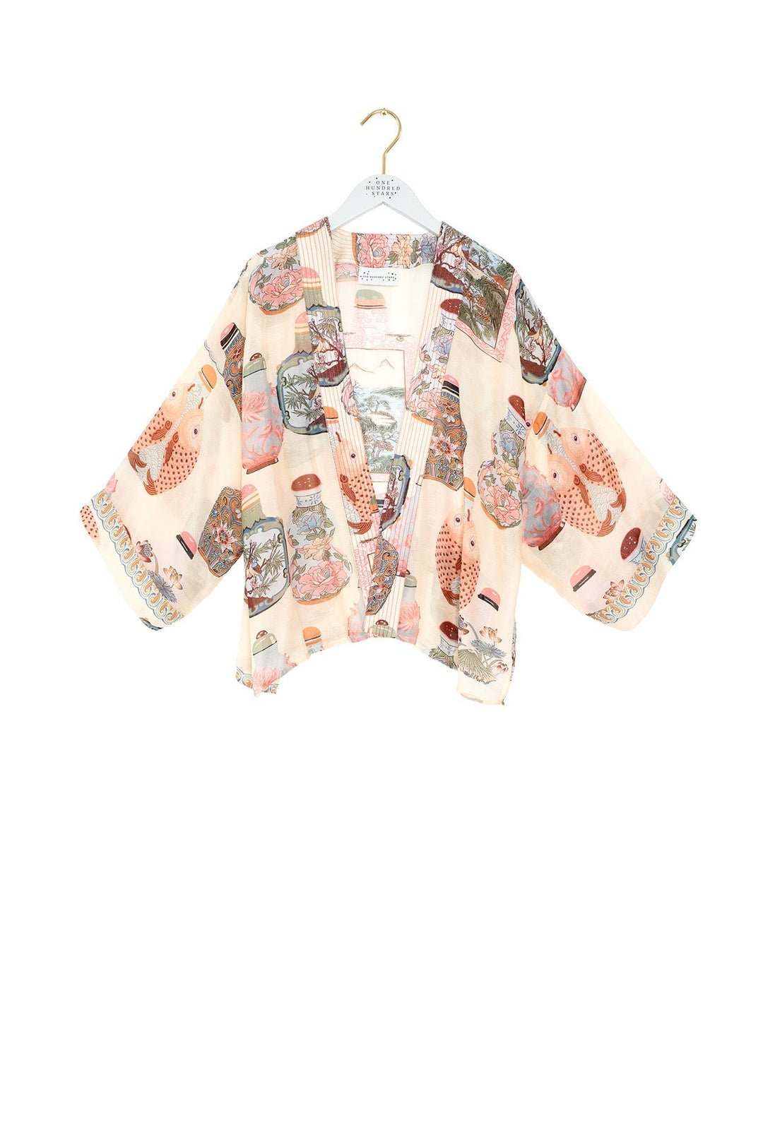 Perfume Bottles Blush Kimono - One Hundred Stars