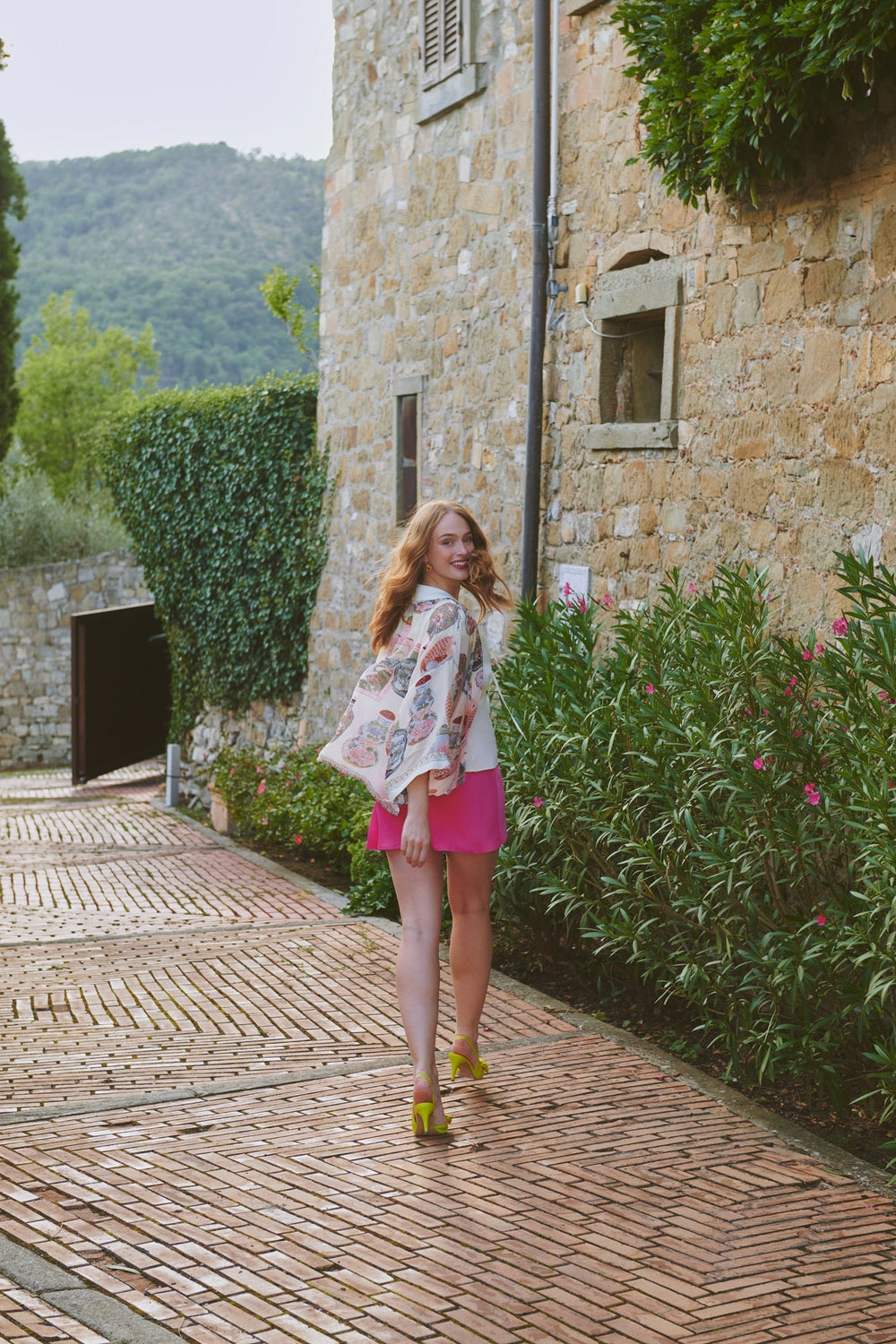 Perfume Bottles Blush Kimono - One Hundred Stars