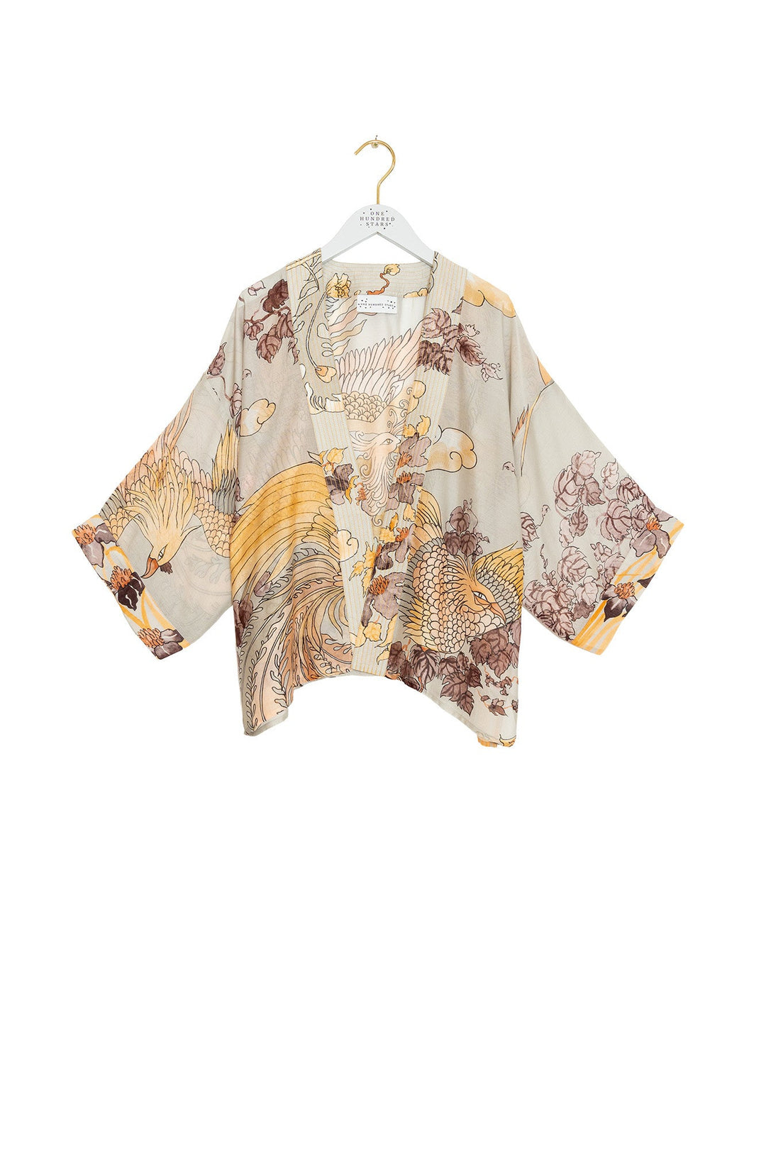 Phoenix Grey Kimono