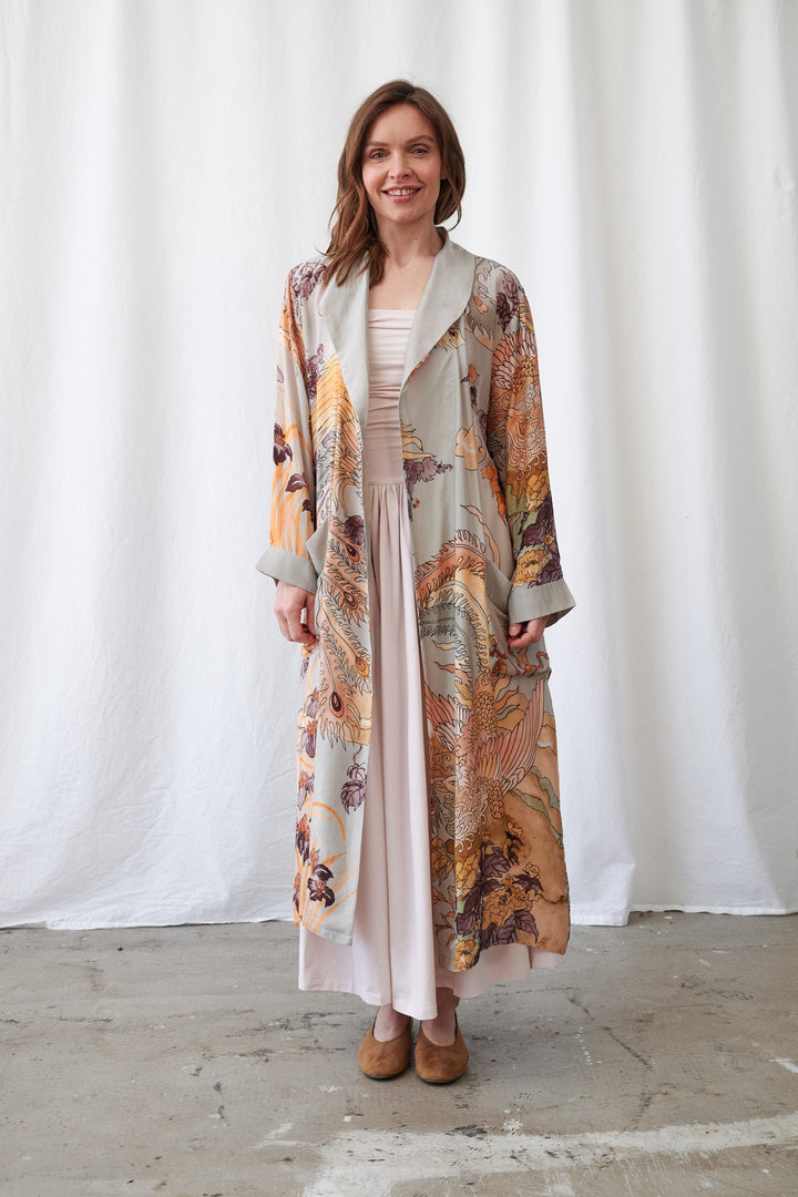 Phoenix Grey Gown