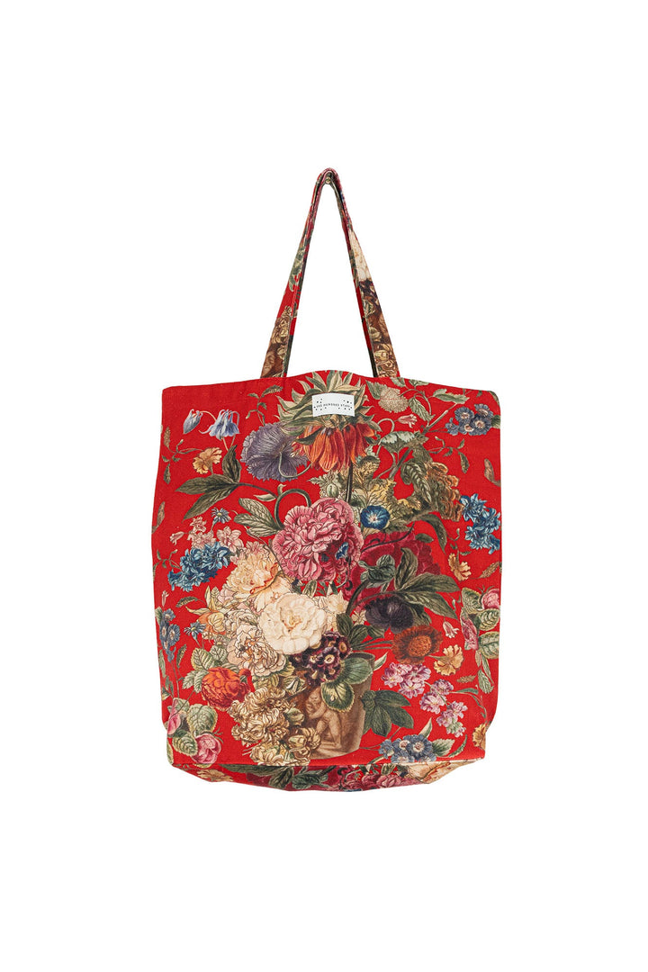 Primula Berry Canvas Bag