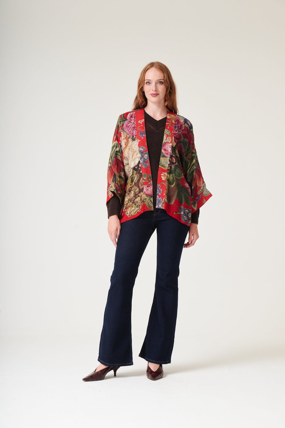 Primula Berry Kimono