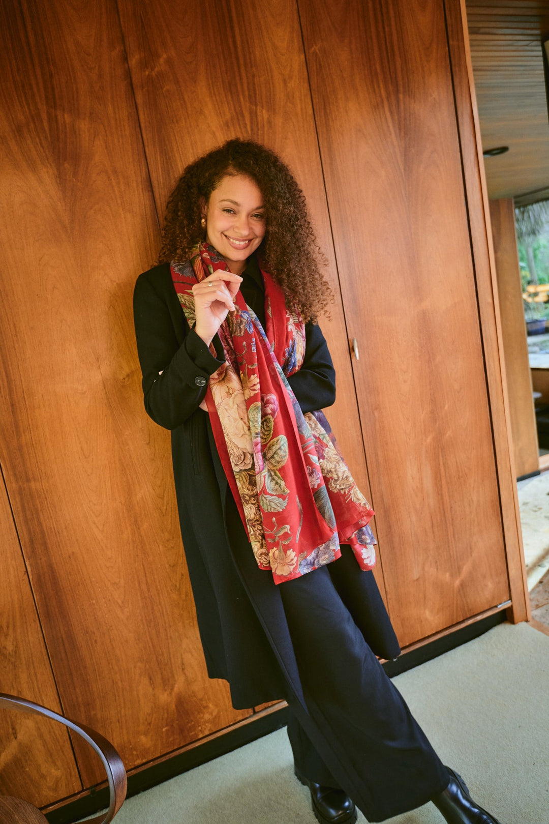 Primula Berry Scarf