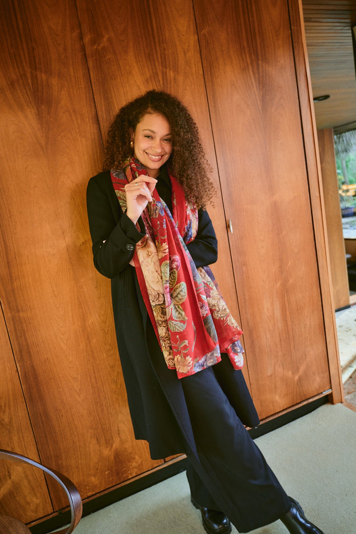 Primula Berry Scarf