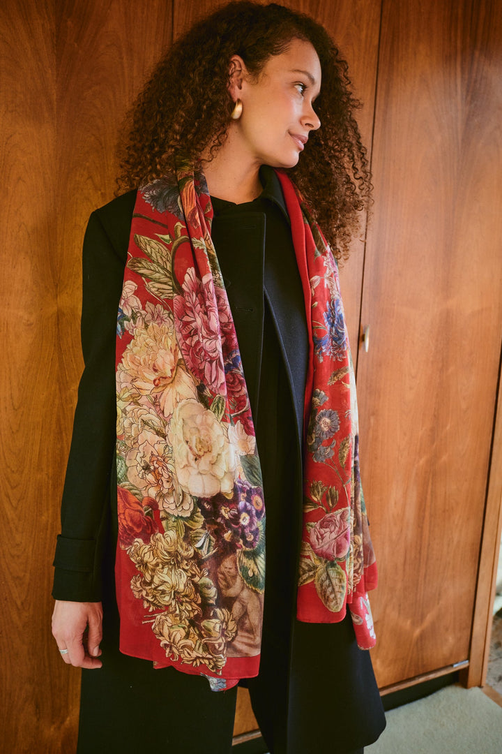 Primula Berry Scarf