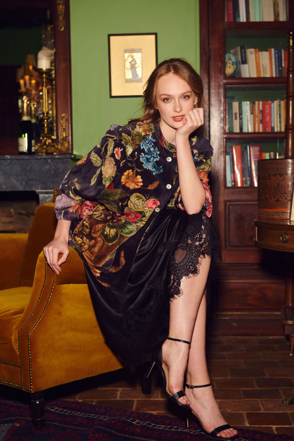 Primula Black Velvet Jacket