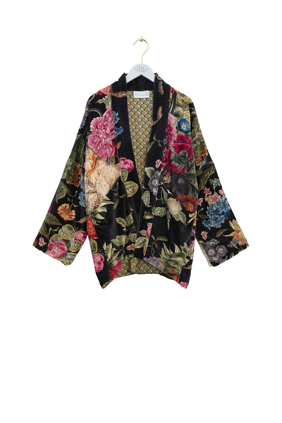 Primula Black Velvet Pocket Jacket