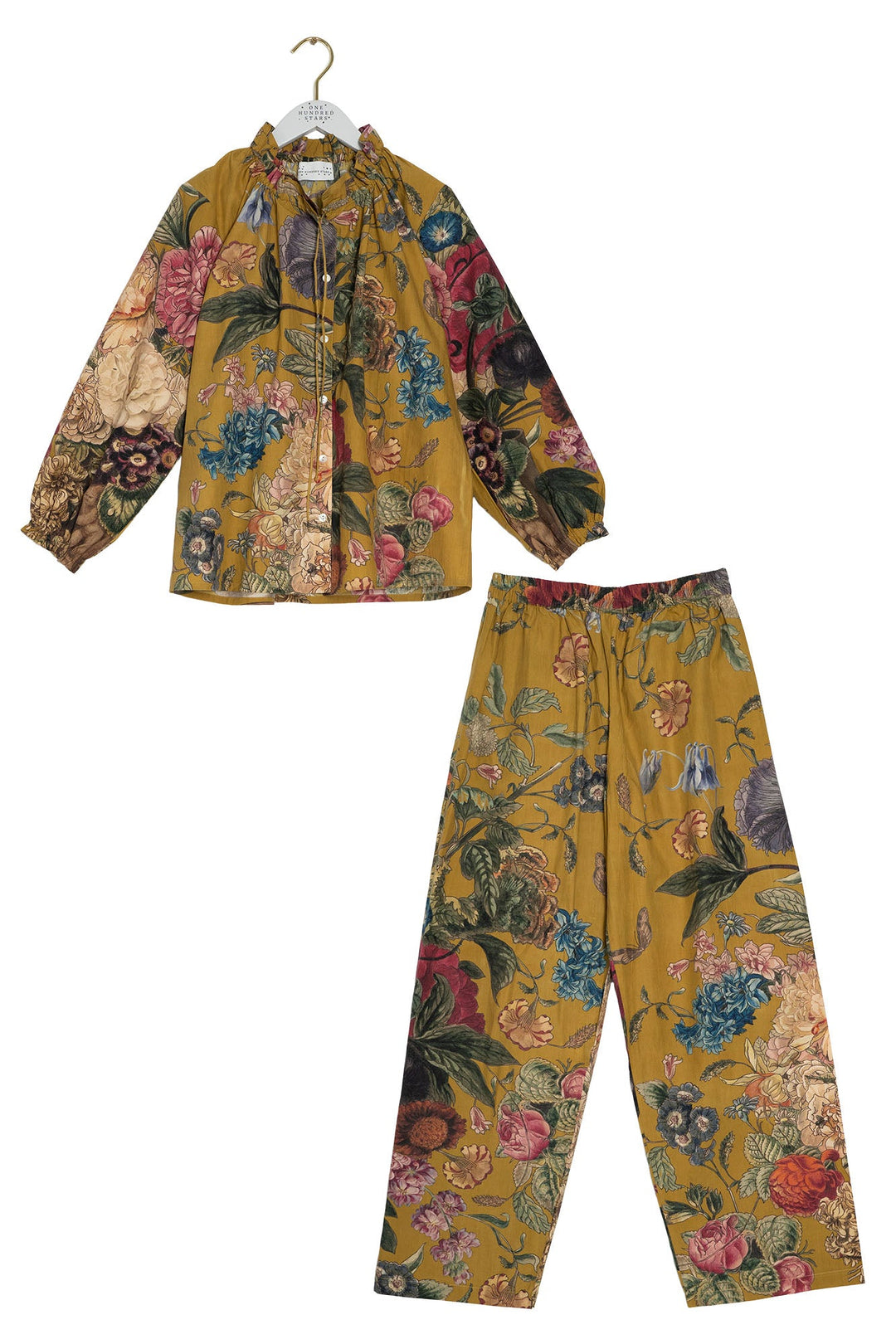 Primula Gold Poplin Pyjama Set