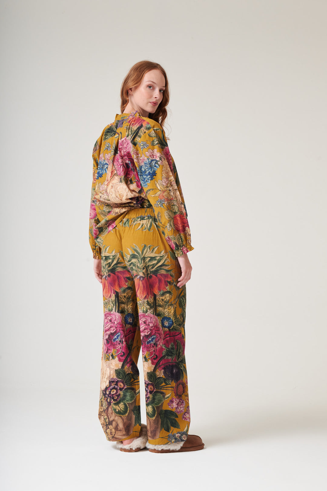 Primula Gold Poplin Pyjama Set