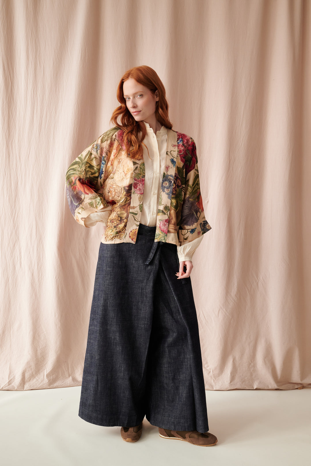 Primula Stone Kimono