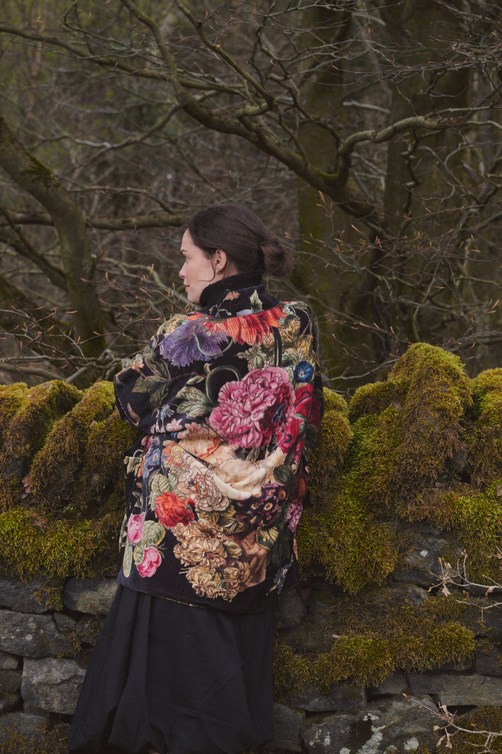 Primula Black Velvet Pocket Jacket