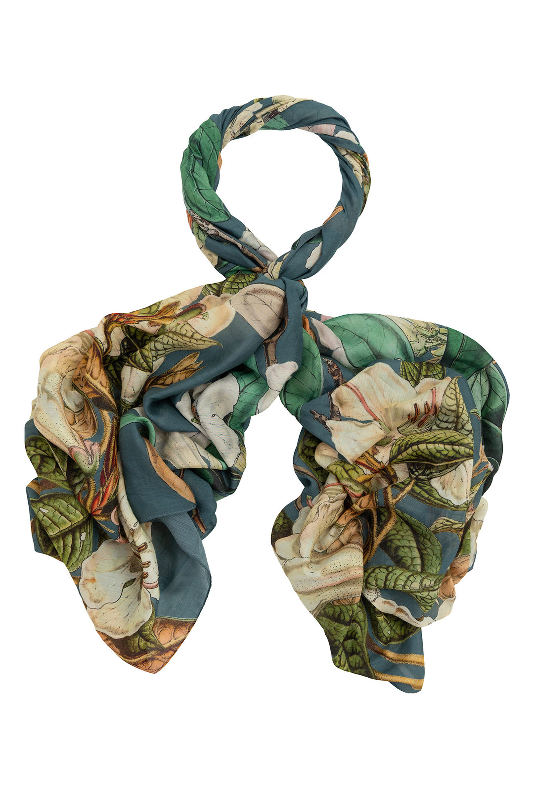 Rhodoleia Blue Scarf