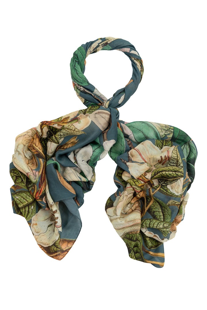 Rhodoleia Blue Scarf