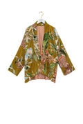 Rhodoleia Gold Velvet Pocket Jacket