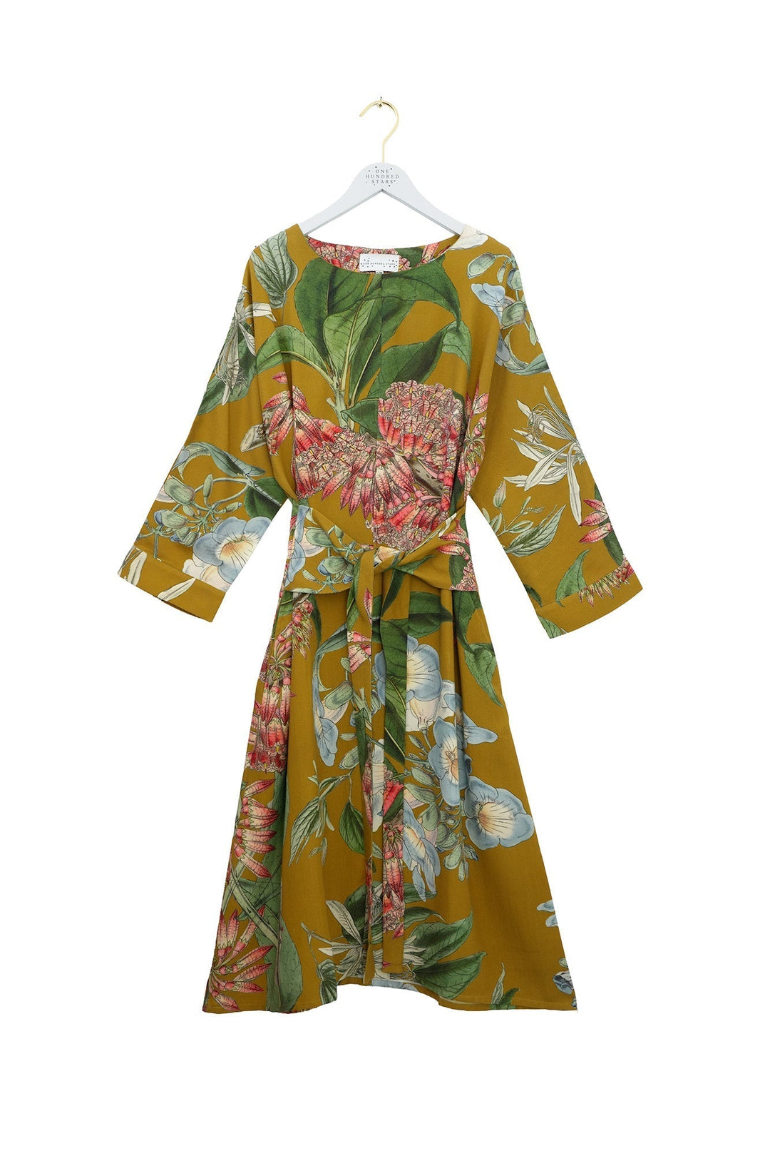 Rhodoleia Gold Kate Dress