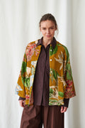 Rhodoleia Gold Velvet Jacket