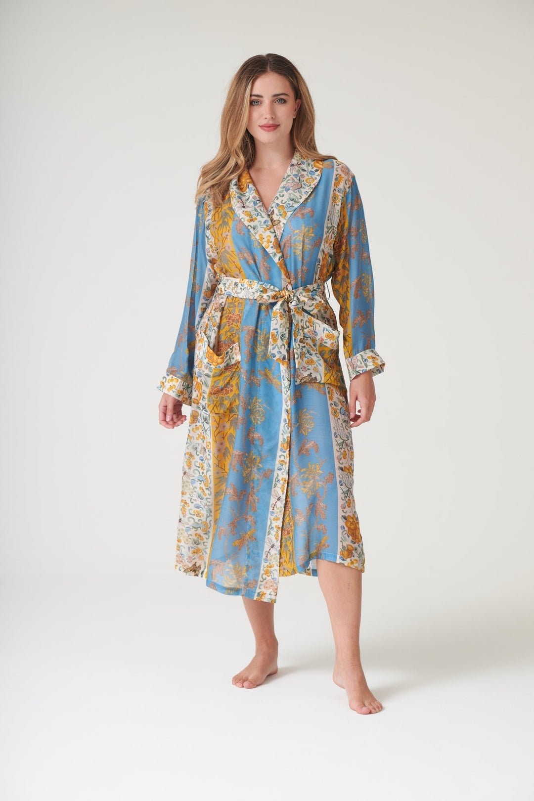 Ribbons Gold Gown - One Hundred Stars